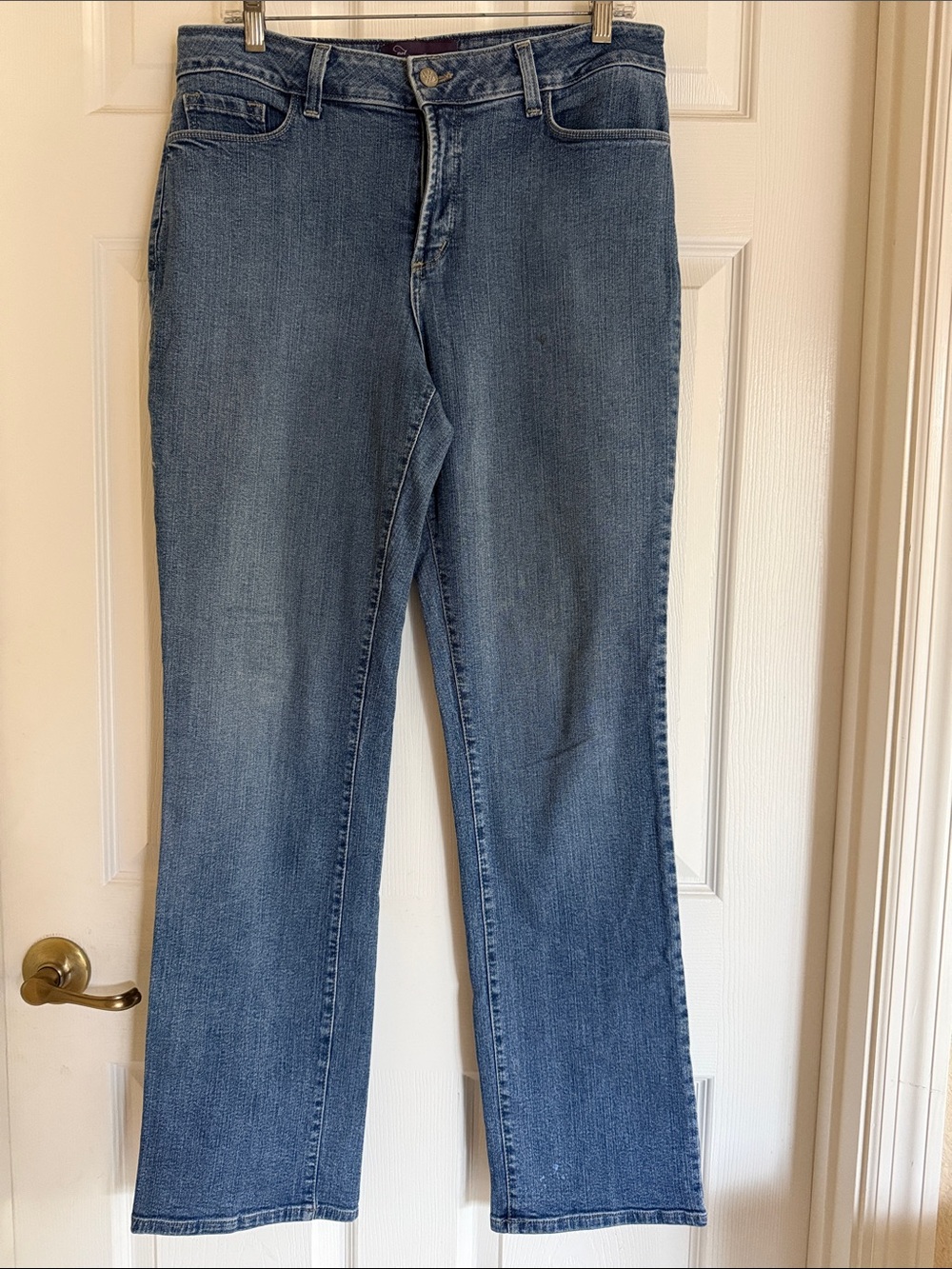 NYDJ Women's Boot Cut Jeans in Medium Blue Wash (sz 14)
